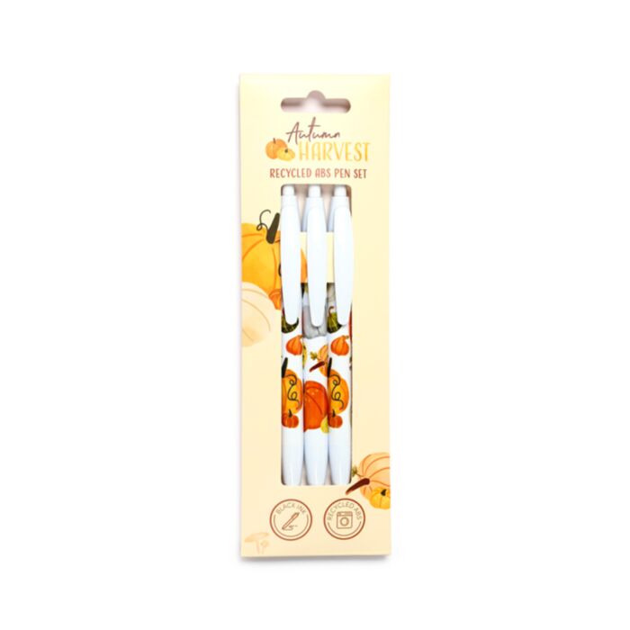 Autumn Harvest 3-Pack Pennset i Återvunnet ABS (RABS)