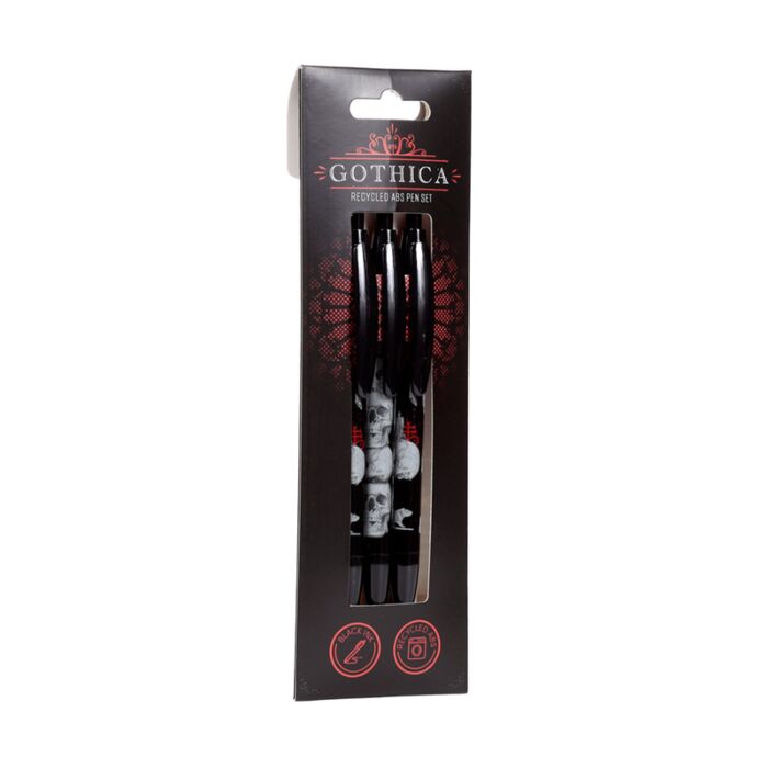 Gothica 3-Pack Pennset i Återvunnet ABS (RABS)