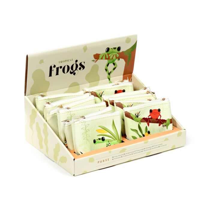 Tropical Frogs Groda PVC Portmonnä