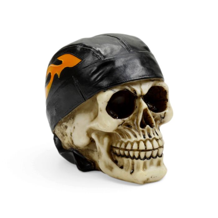 Dödskalle med Bandana Ornament