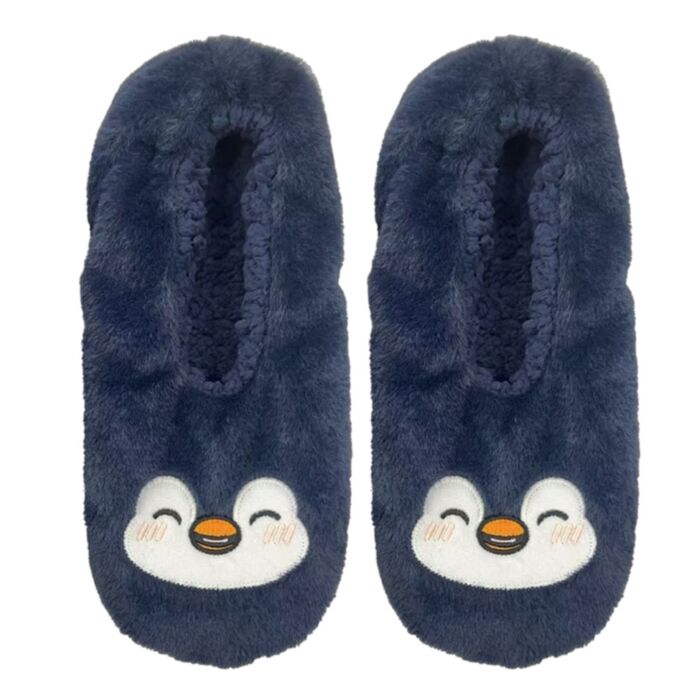 Adoramals Pingvin Anti-Slip Plysch Tofflor EU39-41/UK6-8