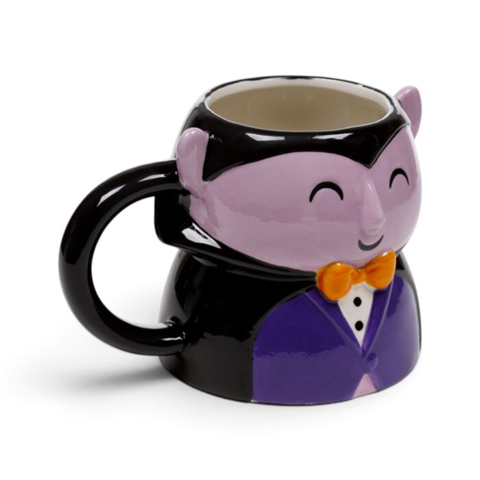 Spooky Dracula Formad Keramikmugg