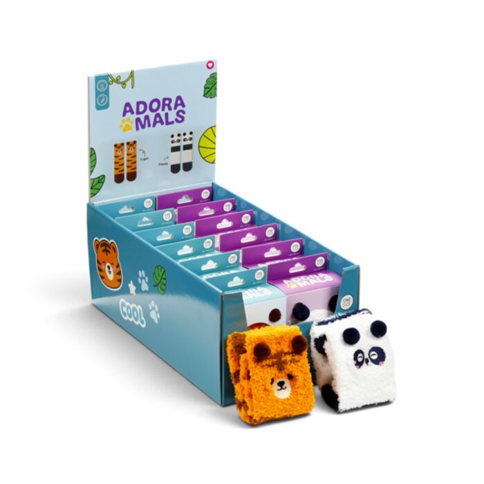 Adoramals Wild Cosy Fluffiga Strumpor