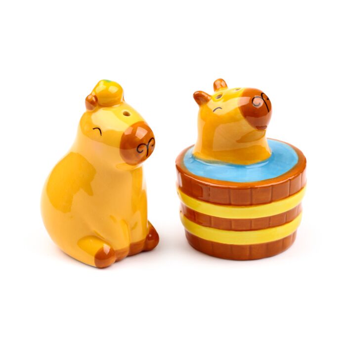 Capybara Salt & Pepparset i Keramik