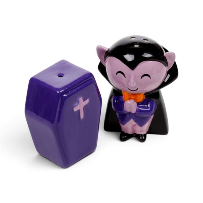Spooky Dracula & Kista Salt & Pepparset i Keramik
