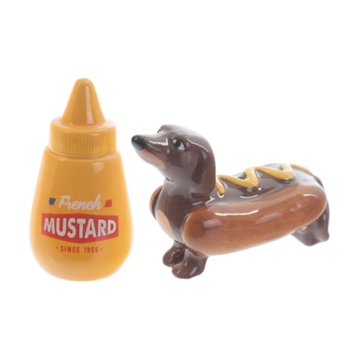 Tax i Bröd och Senap Snabbmat Salt och Pepparset