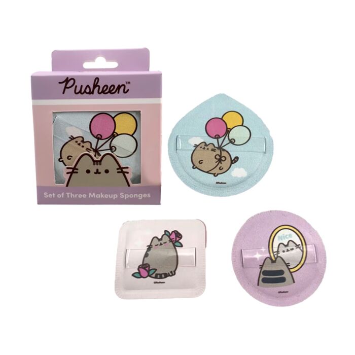 Pusheen the Cat Katt Sminksvampar 3-Pack