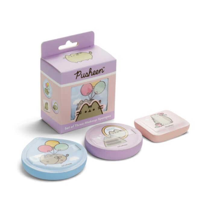 Pusheen the Cat Katt Sminksvampar 3-Pack