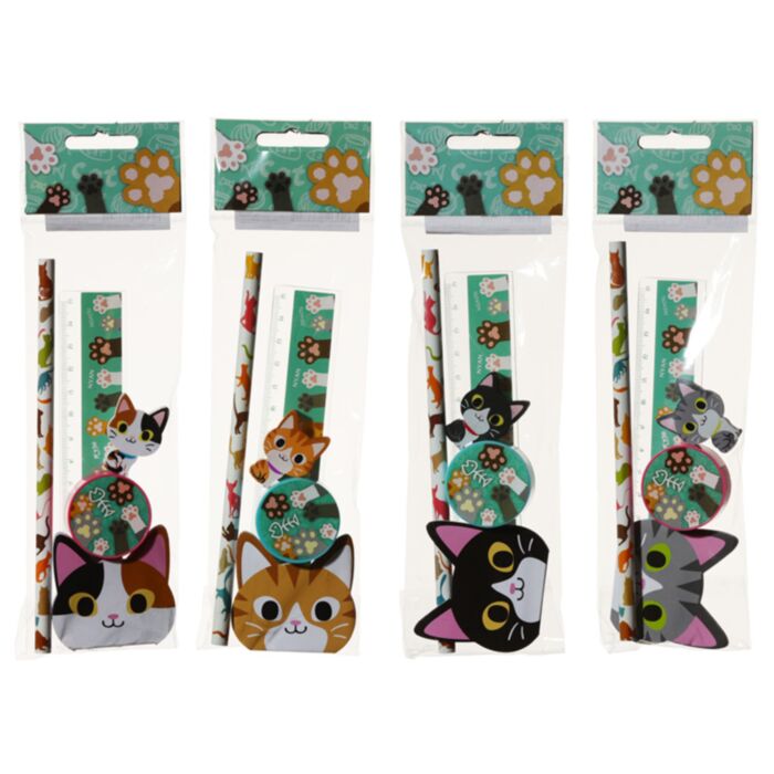 Söt Kattunge 5-Pack Pysselset