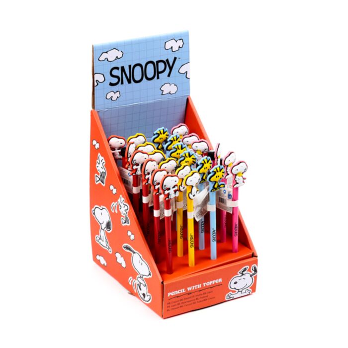 Peanuts Snobben Snoopy & Woodstock Penna med PVC-Topp