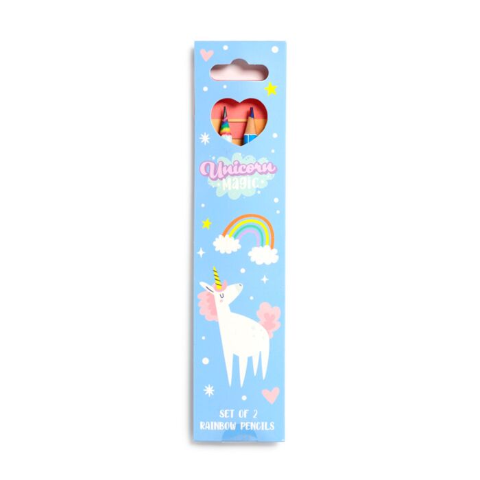Unicorn Magic Enhörning 2-Pack Regnbågspenna