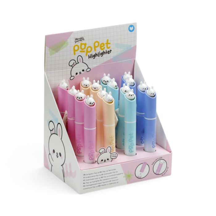 Adoramals Pets Kanin Pop Pet Överstrykningspenna
