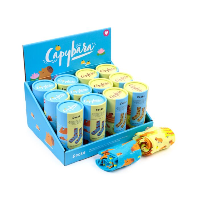 Capybara Strumpor i en Tub