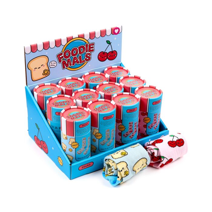 Foodiemals Strumpor i en Tub