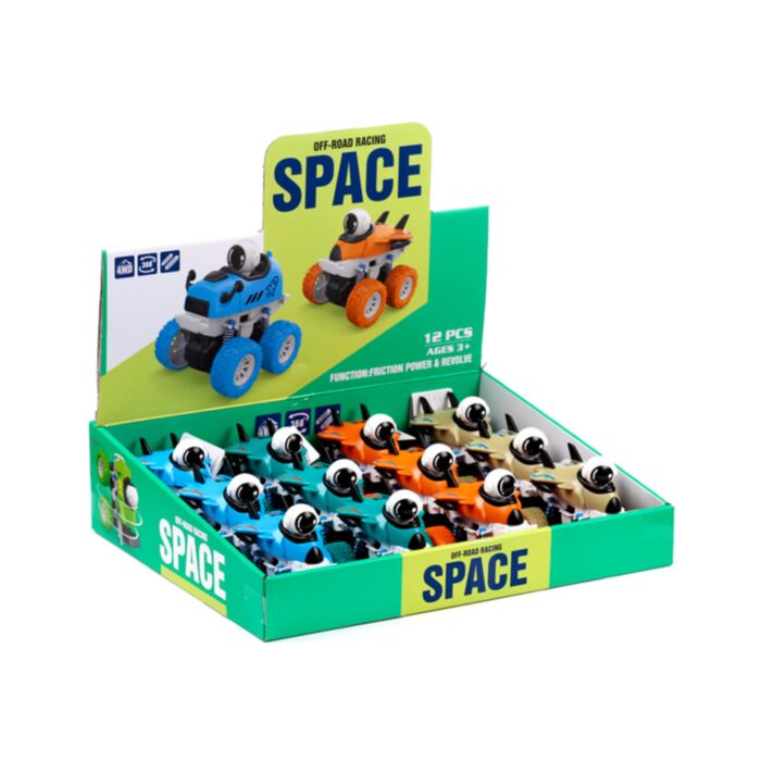 Space Plane Friction Push/Pull Actionleksak