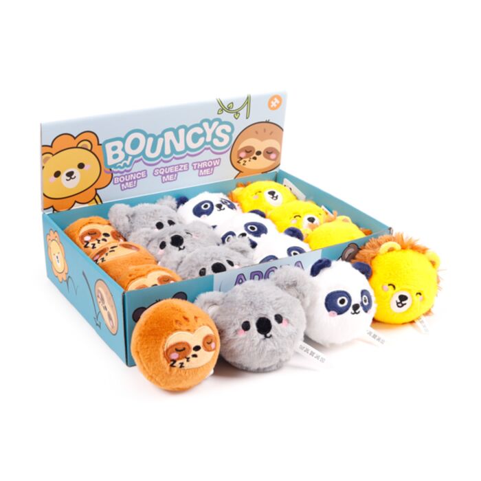 Adoramals Wild Zoo High Bounce Plysch Studsboll