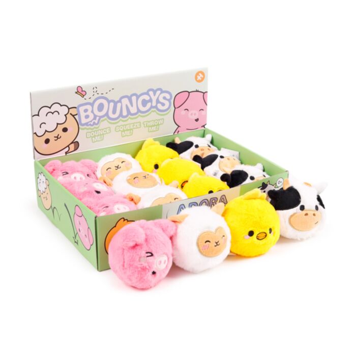 Adoramals Farm High Bounce Plysch Studsboll