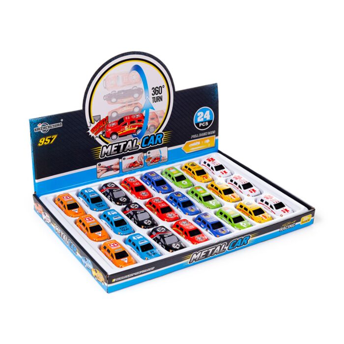 Racerbil Pull Back Actionleksak