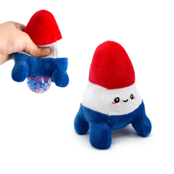 Queasy Squeezies Je t'aime Paris Eiffertornet Plysch Klämmig Leksak