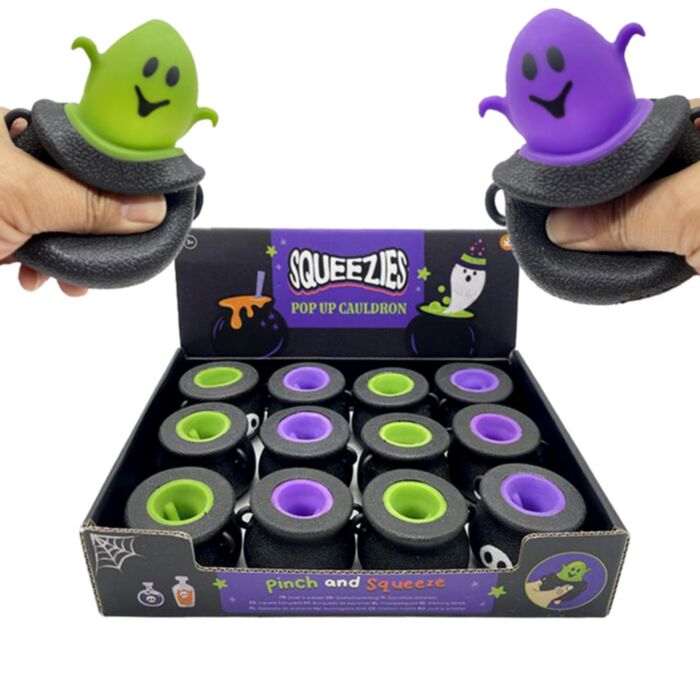 Klämmig Spooky Kittel Pop Out Leksak