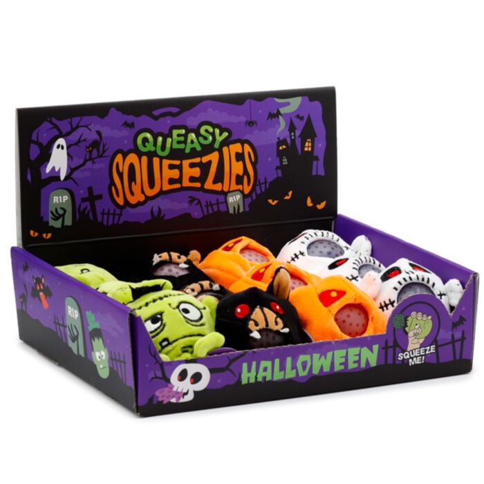 Queasy Squeezies Läskig Plysch Klämmig Leksak