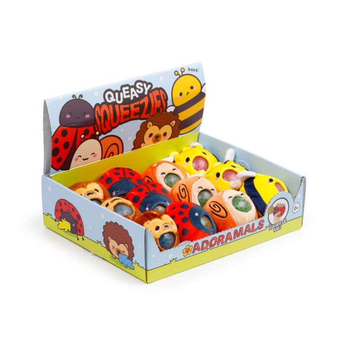 Queasy Squeezies Adoramals Garden Plysch Klämmig Leksak