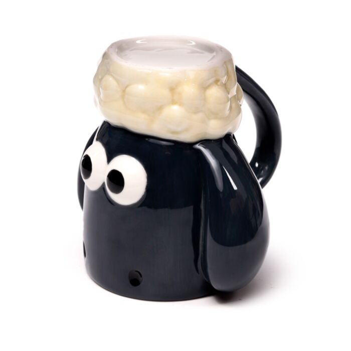Shaun the Sheep Upp-och-ner Formad Keramikmugg