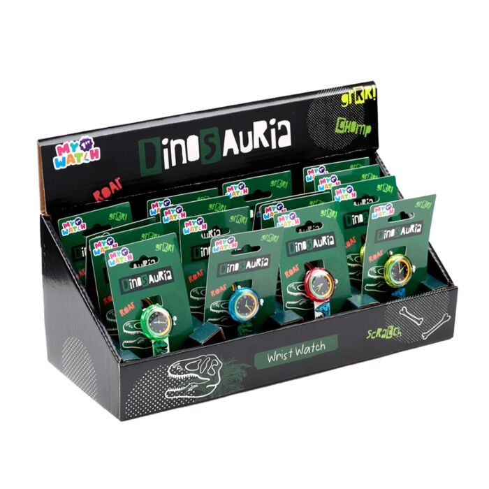 Dinosauria Dinosaurie Analog Klocka