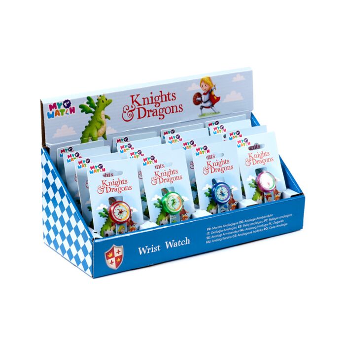 Knights & Dragons Analog Klocka