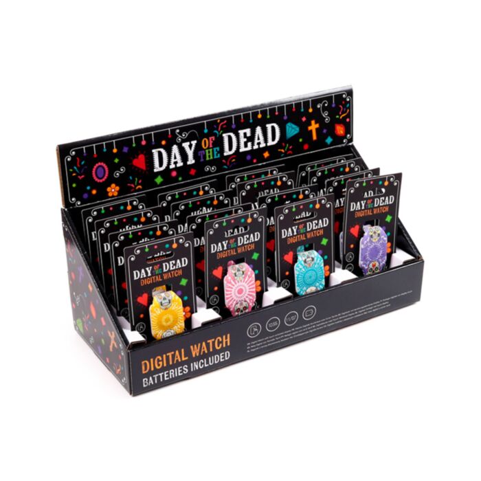 Day of the Dead Digitalklocka i Silikon
