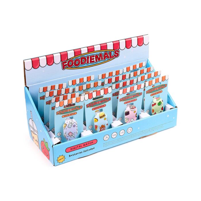 Foodiemals Digitalklocka i Silikon