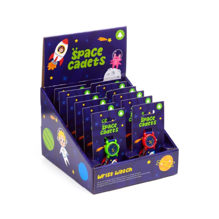 Space Cadets Rymd Analog Klocka