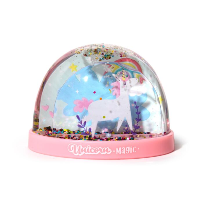 Unicorn Magic Enhörning Medium Glitter Snöglob