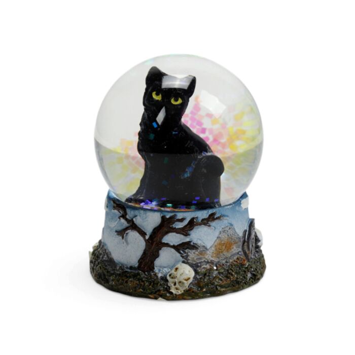 Svart Katt Snöglob