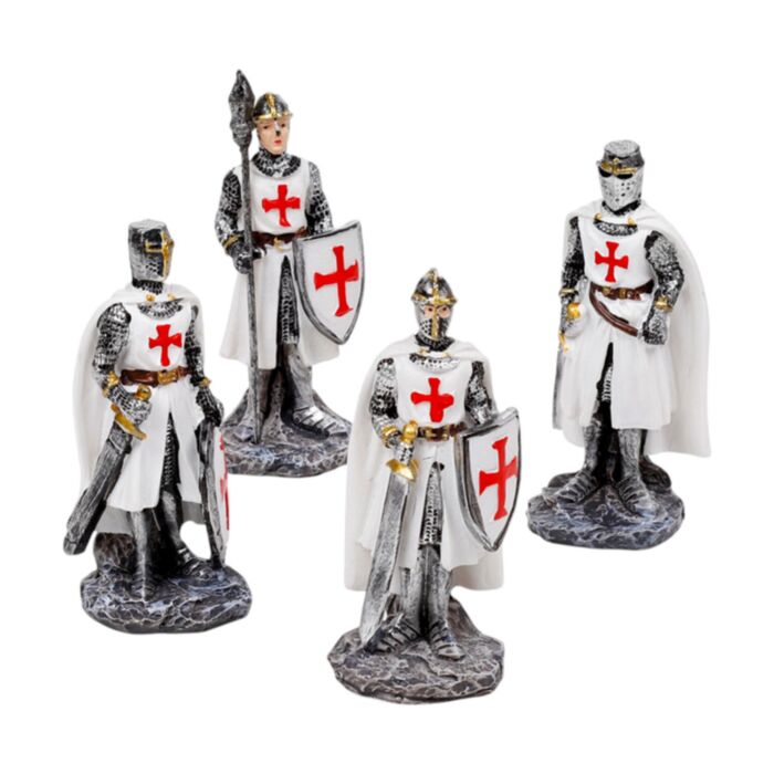 Medeltida Riddare Slott Världsfigurer