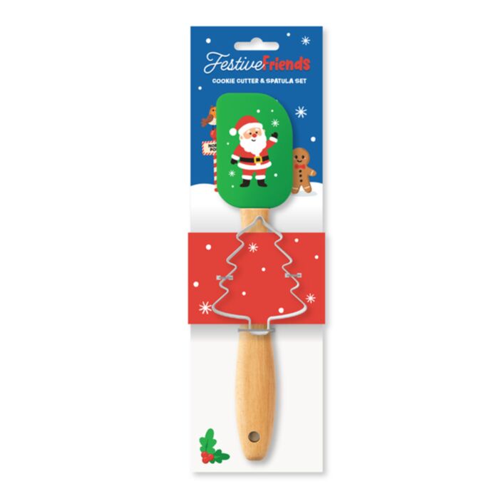 Festive Friends Jul Slickepott & Julgransformad Kakform Set