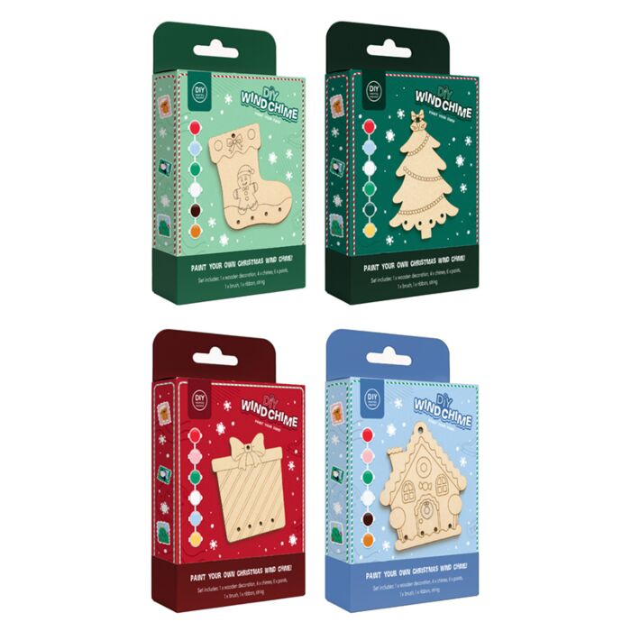 Jingle Bunch DIY Måla Din Egen Vindspeldekoration