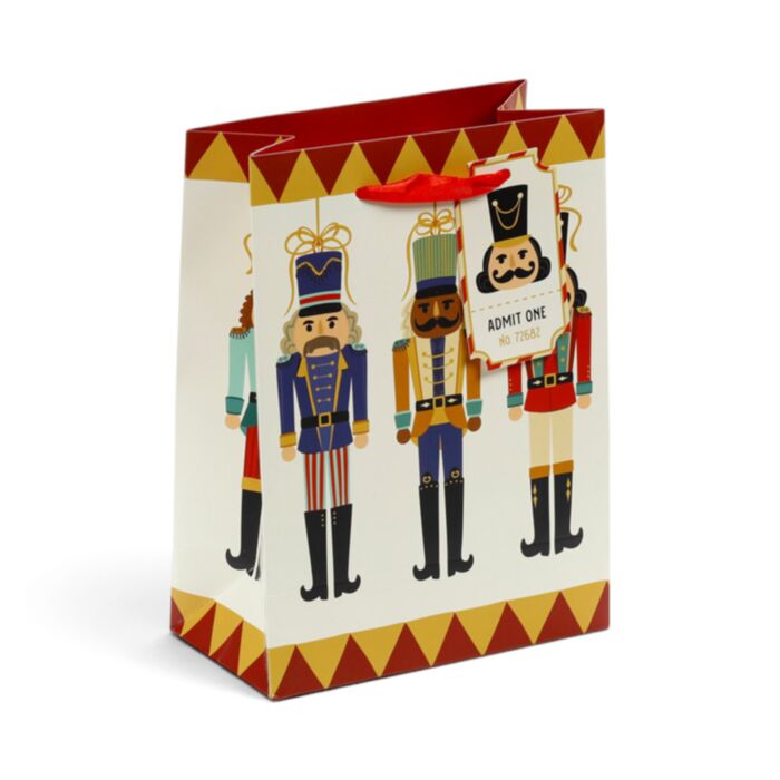 Jul Nutcracker Presentpåse Medium