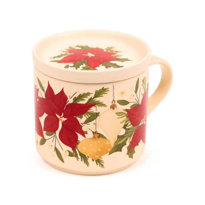 Christmas Botanicals Porslinsmugg & Underlägg Lock Set