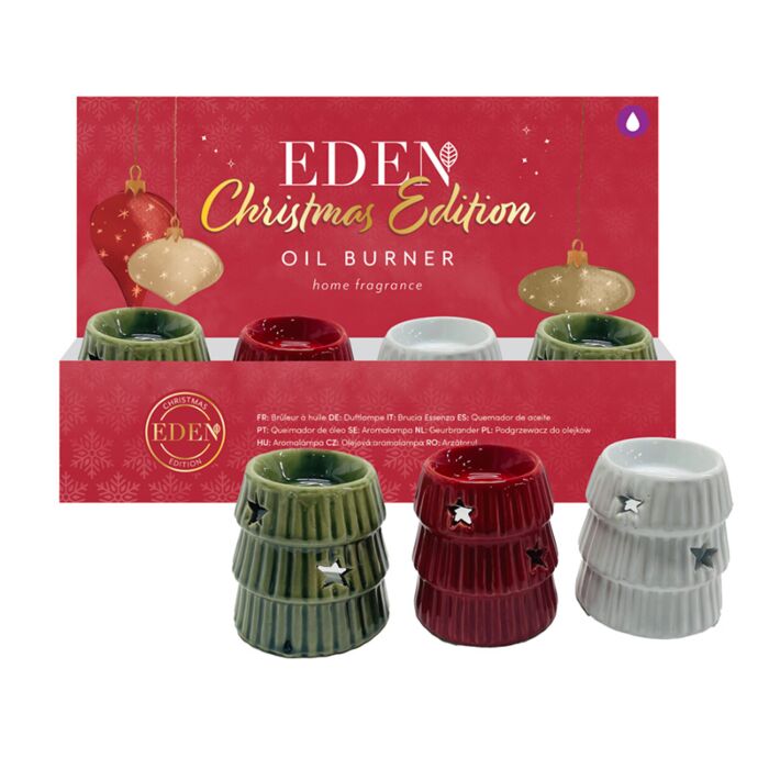 Eden Liten Abstract Julgran Aromalampa