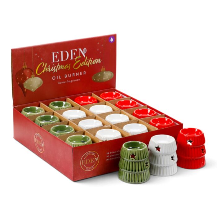 Eden Liten Abstract Julgran Aromalampa