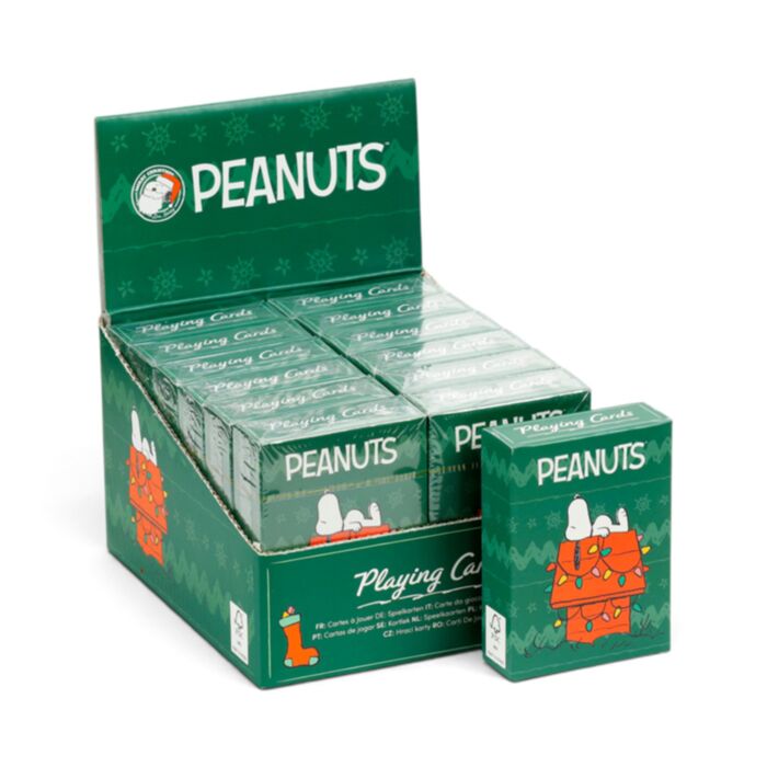 Peanuts Jul Snobben & Woodstock Standard Kortlek