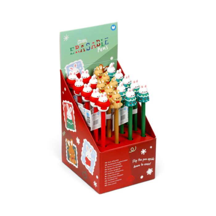 Jul Jingle Bunch Kanin Suddbar Bläckpenna med Topp