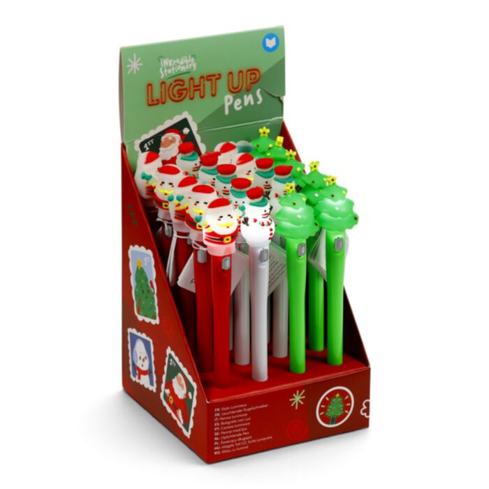 Jingle Bunch Jul LED-Penna med Smal Topp