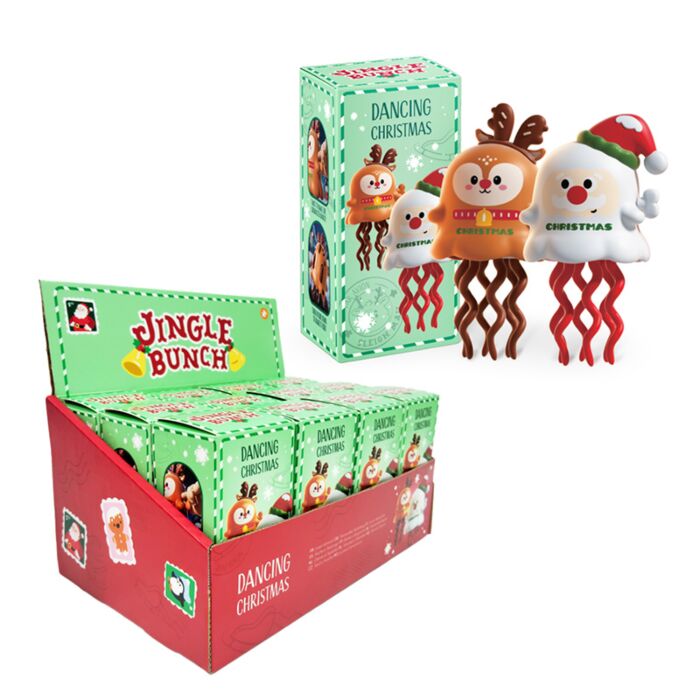 Jingle Bunch Dansande Jul Uppvridbar Leksak
