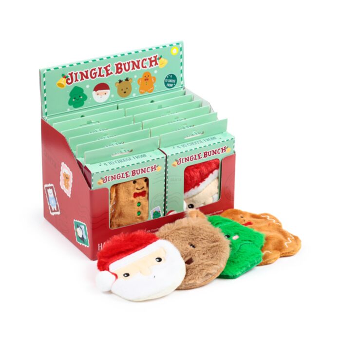 Jul Jingle Bunch Plysch Handvärmare