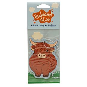 Höstlöv Highland Coo Ko Luftfräschare