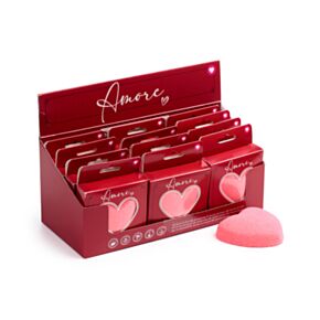 Amore Hjärtformad Badbomb i Presentförpackning