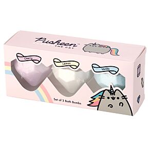 3-Pack Pusheen the Cat Badbomber - Fruktdofter 3-Pack Pusheen the Cat Badbomber - Fruktdofter