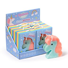 Unicorn Magic Enhörningsformad Tvålsvamp